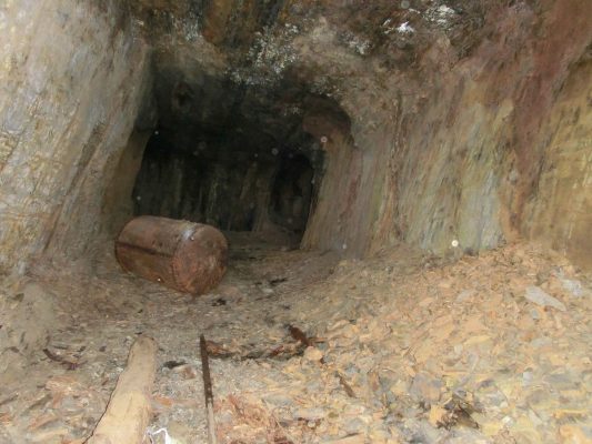 Innenansicht der Höhle in Marsberg (Foto: Dieter Robrecht)