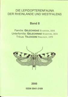 BAND 8 Faunenbände Lepidopterenfaunea des Rheinlandes und Westfalens